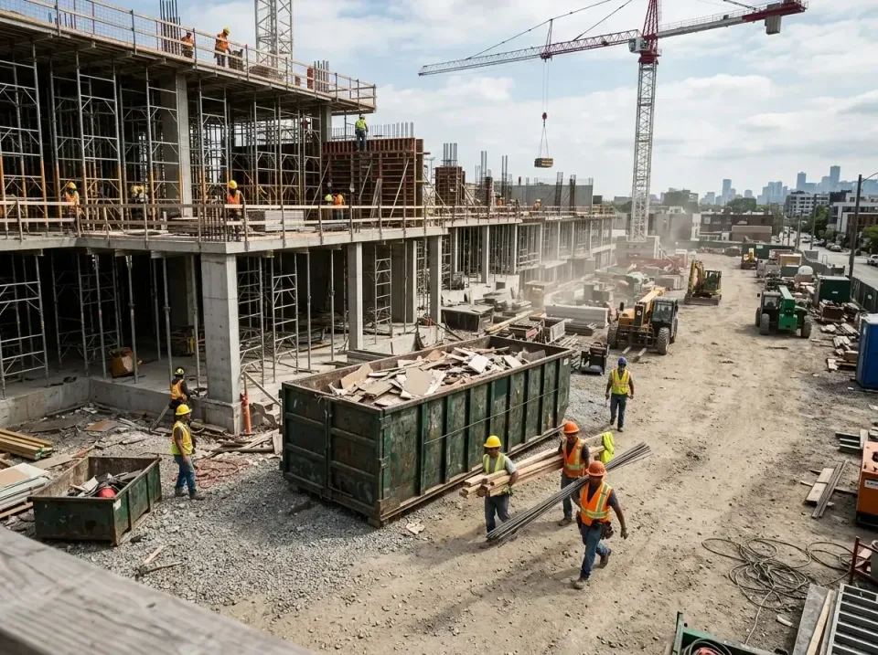 commercial-construction-site-w-002 — frequently asked questions, Low Cost Construction Dumpster Rental in Menasha, WI